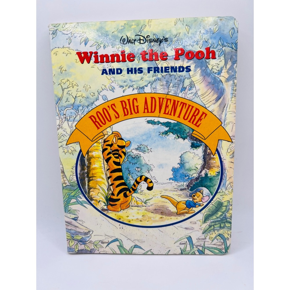 Walt Disney's Winnie The Pooh And His Friends 'Roo's Big Adventure' Board Book